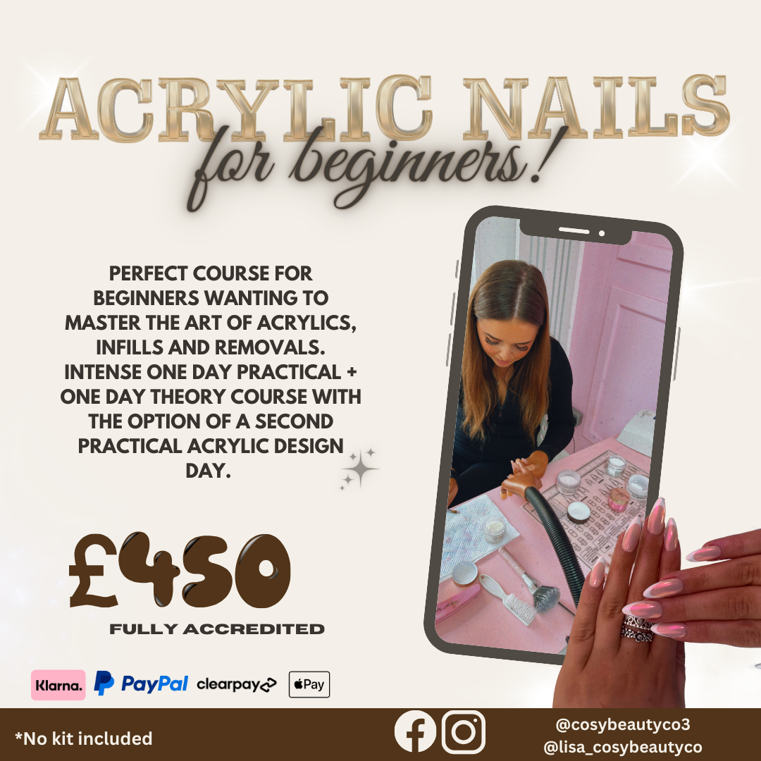 Beginners Acrylic Nails Course - 1 or 2 Days